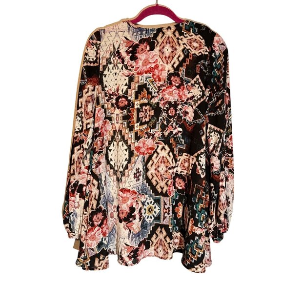 Show Me Your Mumu Women's Floral Boho Blouse Size M - Picture 10 of 12